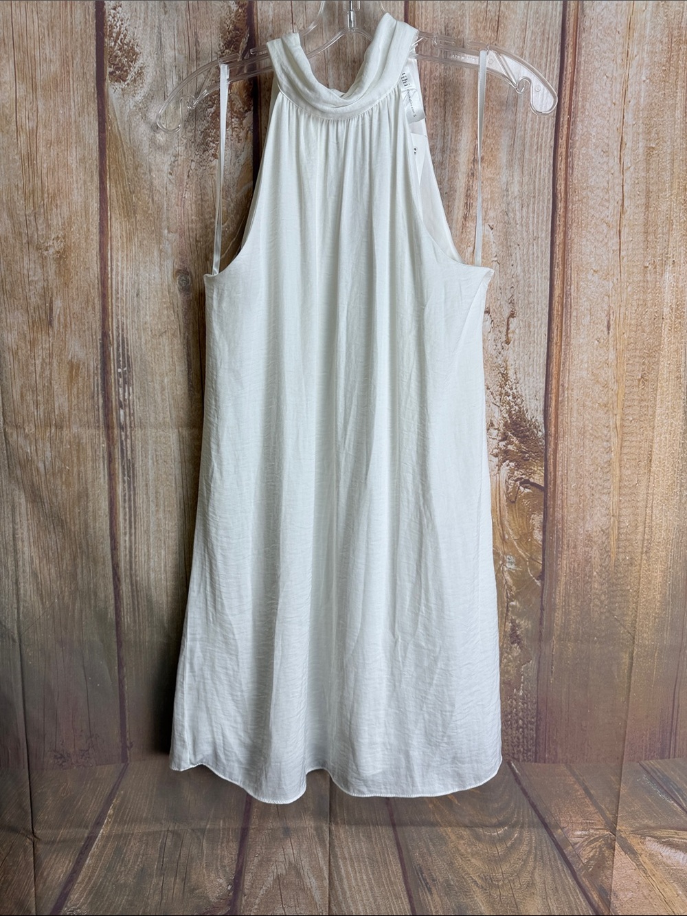 NWT Kalihi White Halter Neck Swing Dress Size Small
